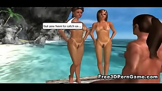 2 teen masturbate beach