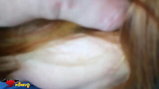 1 fine black women fucking a white boy dick without getting caught