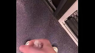a girl in the bathroom washing clothes and swimming with a hidden camera