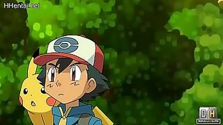 ash is doing sex with misty