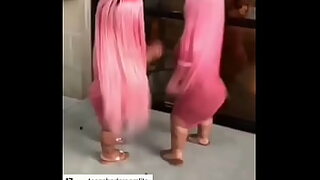 2 guys sucking boobs in public