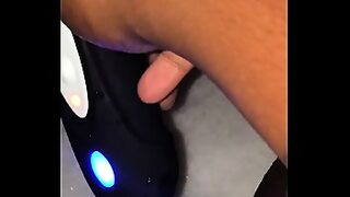 1 man fucked 3 girls while they are playing video game