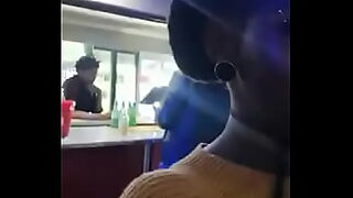 a girl drinking own urine