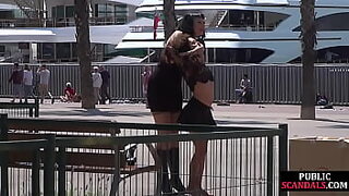 2 girls without clothes in public sex