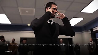 a thief act like a security guy