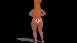 ass twerking naked