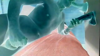 3d alien monster