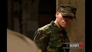 2 army man rapping a girl