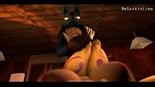lucario butt