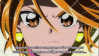 animacao meninas de cabelo azul