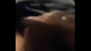 1 fine black women fucking a white boy dick without getting caught