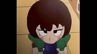 chara and frisk getting dick