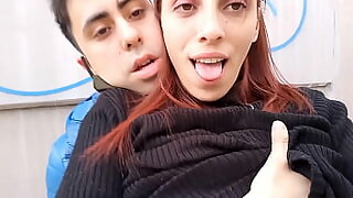 1 girl 4 boys at a time 1 in moutn 2 in vagina 1 in 2 hole