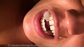 brushing teeth