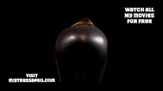 asia cruel femdom metal high stilettos with dj electronic music inserted into urethra