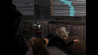 10 men and 1 girl