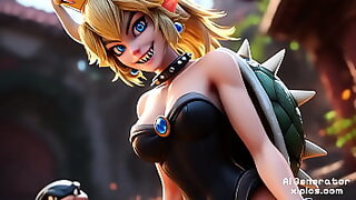3d animated busty stepmom