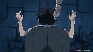 anime vampire sucking and bite boobs