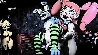 circus baby and funtime foxy