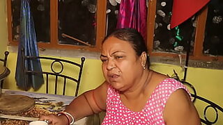 big indian nri chubby wife had rough sex while watching tv videos