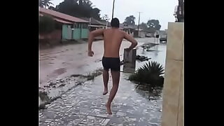 a girl that tried to run away but she got fucked in the pussy and calm