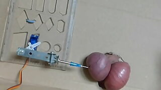 a very very very very very very big dick going into a small butt hole