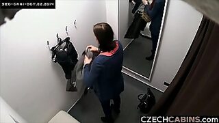aunty changing hidden cam