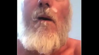a man sucking his own dick