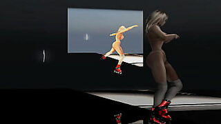 a white bug ass women with white boots saggy boots being fucked