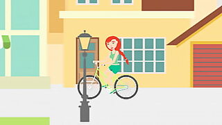 biking barbie
