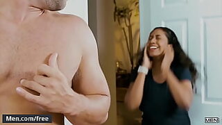 10 sec the naughty boy stripped off moms sari and fucked her hard