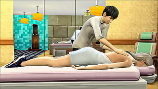 1 min clip only xxx oil massage