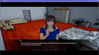 1 man fucked 3 girls while they are playing video game