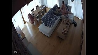 aunty changing hidden cam