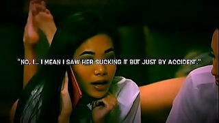 a girl masturbate and drink his own urine