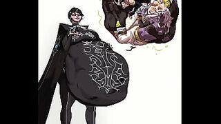 3d sinfull latex wearing futa college student fills her teacher with cum