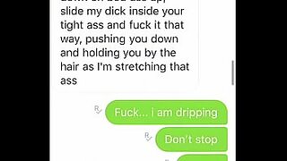 ass spread dirty talk