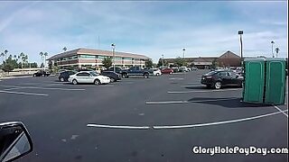 2 guys sucking boobs in public