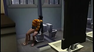 1 girl 4 boys at a time 1 in moutn 2 in vagina 1 in 2 hole