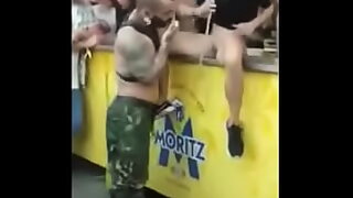 1 girl 4 boys at a time 1 in moutn 2 in vagina 1 in 2 hole