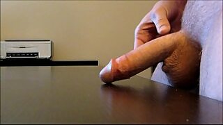 a man jacking himself
