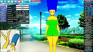bart and marge simpson