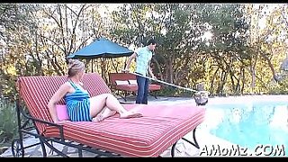 1 girl with 6 boys