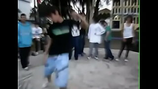 18 year old dragged out of bed for rough gangbang with dap