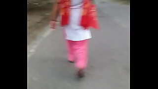 10 sec the naughty boy stripped off moms sari and fucked her hard