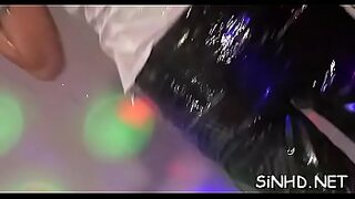 1 girl 4 boys at a time 1 in moutn 2 in vagina 1 in 2 hole