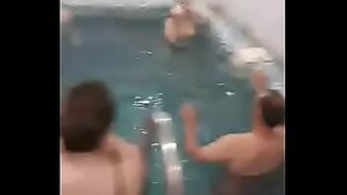 1 girl 4 boys at a time 1 in moutn 2 in vagina 1 in 2 hole