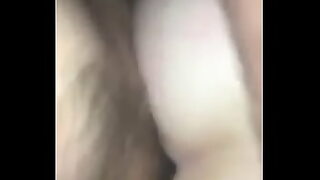 a girl masturbates her pussy until the taste