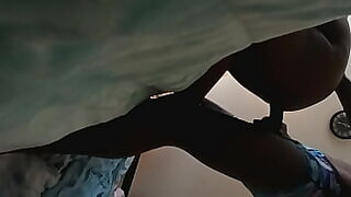 10 sec the naughty boy stripped off moms sari and fucked her hard