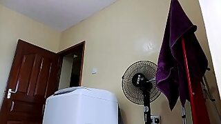 10 sec the naughty boy stripped off moms sari and fucked her hard